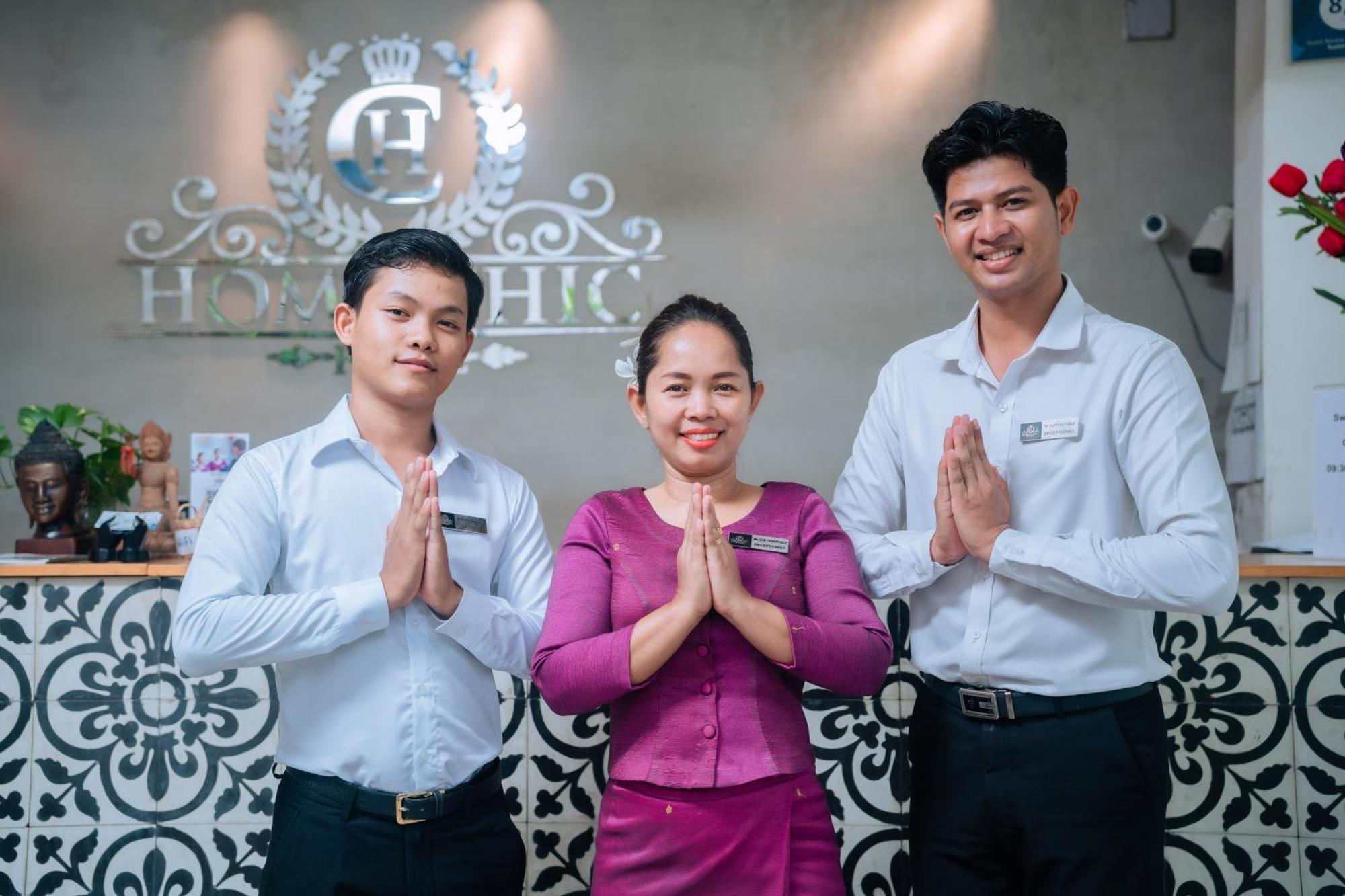Home Chic Hotel Phnom Penh Exteriör bild